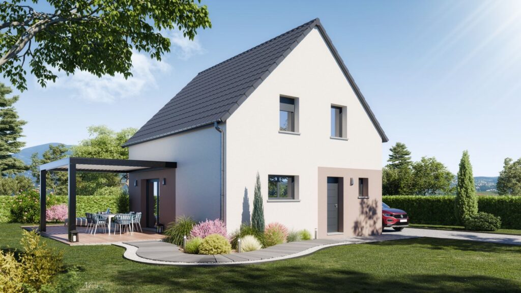 Projet de construction d’une maison 101 m² avec terrain à BEBLENHEIM (68)