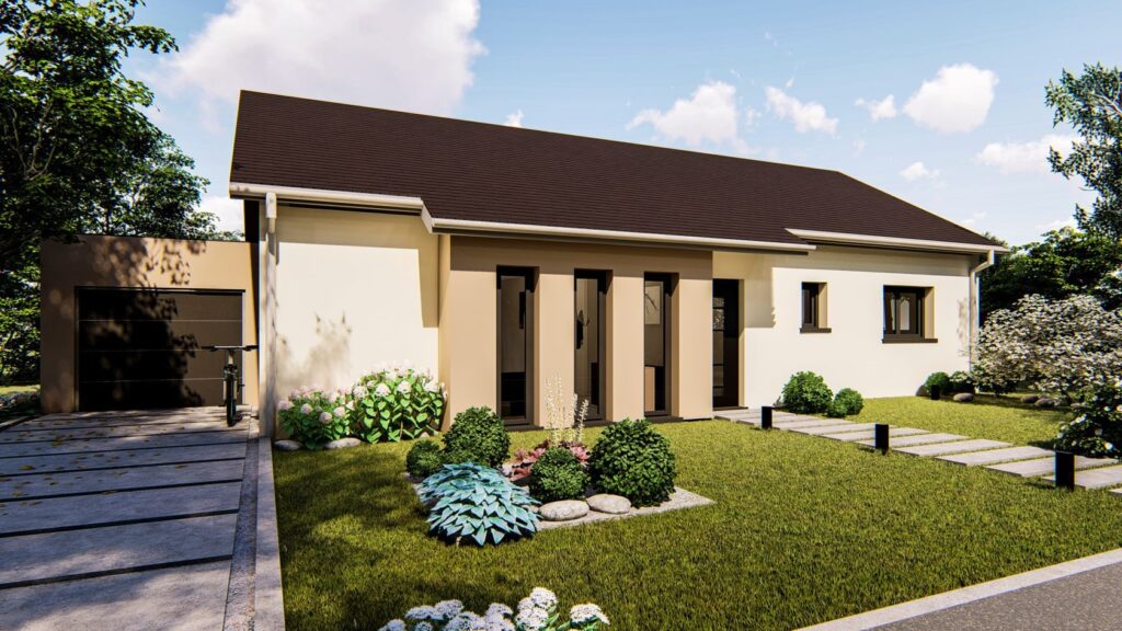 Projet de construction d’une maison 95.75 m² avec terrain à FELLERING (68)