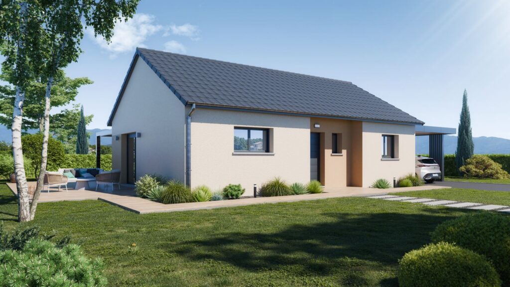 Projet de construction d’une maison 75 m² avec terrain à FELLERING (68)