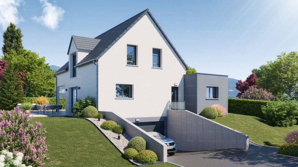 Projet de construction d’une maison 135 m² avec terrain à SAINT-AMARIN (68)